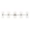 Z-Lite Artemis Vanity, 10-Light, 6.5 In.W x 45 In.L x 10.75 In.H, Brushed Nickel/Matte Opal 494-10V-BN - alternate 1